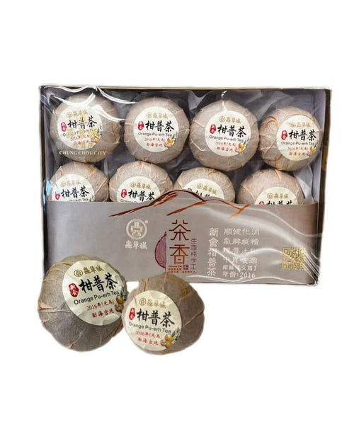 蟲草城 新會柑普茶 2016年 天馬產 (1磅)